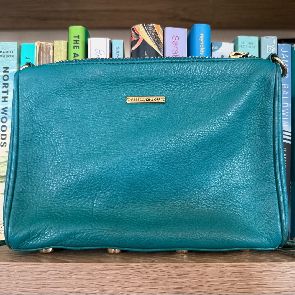 Rebecca Minkoff Turquoise Leather Crossbody Bag